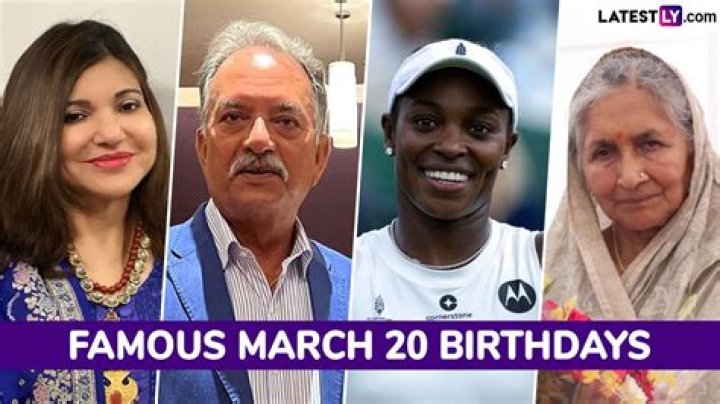 Celebrities born on Mar 01