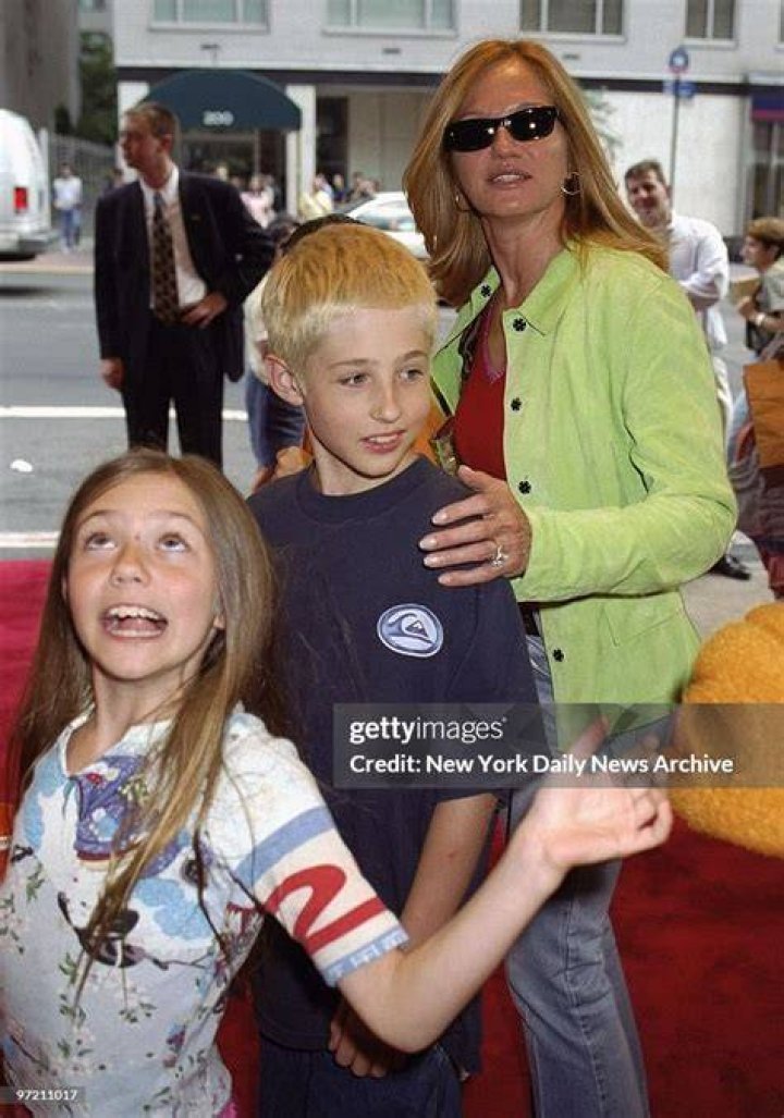 Ellen Barkin kids