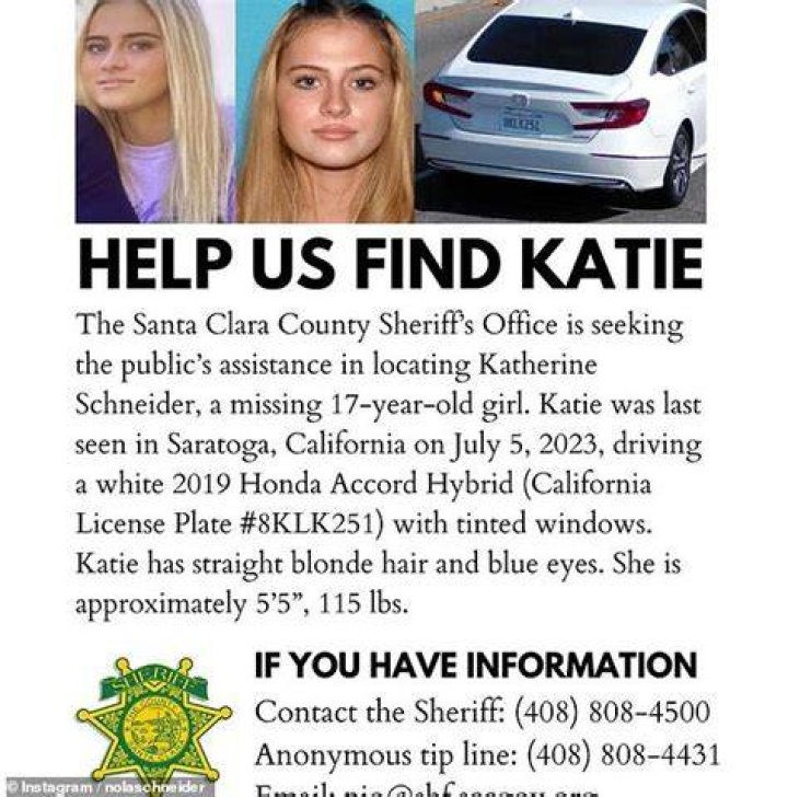 Katie Schneider Missing