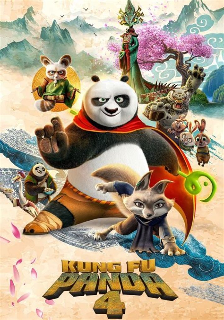 Kung Fu Panda 4 one sheet - credit: Dreamworks Kung Fu Panda 4 one sheet - credit: Dreamworks