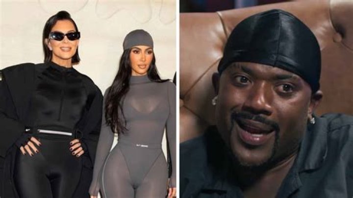 Ray J and Kim Kardashian