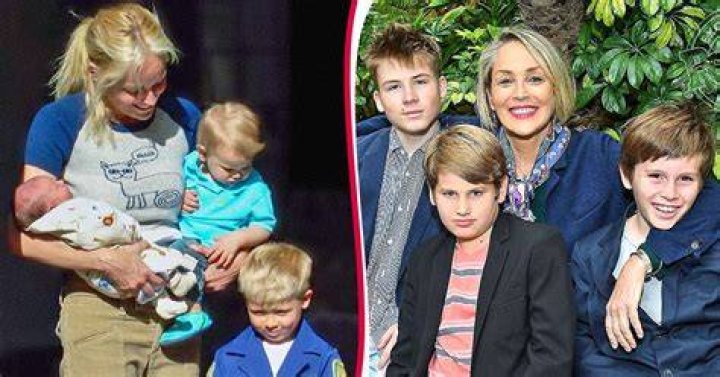 Sharon Stone has adopted three sons.
