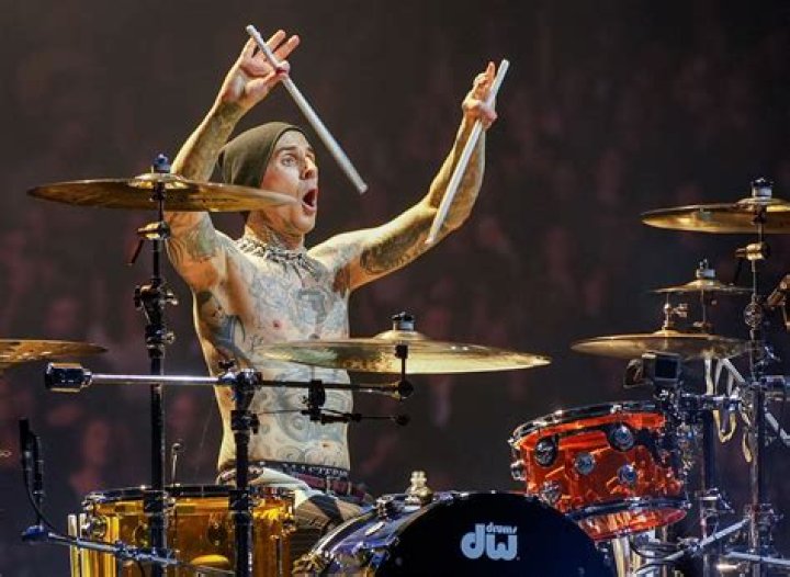 Travis Barker's pet Blue, Biggie, Fudge, Louis, and Elvis