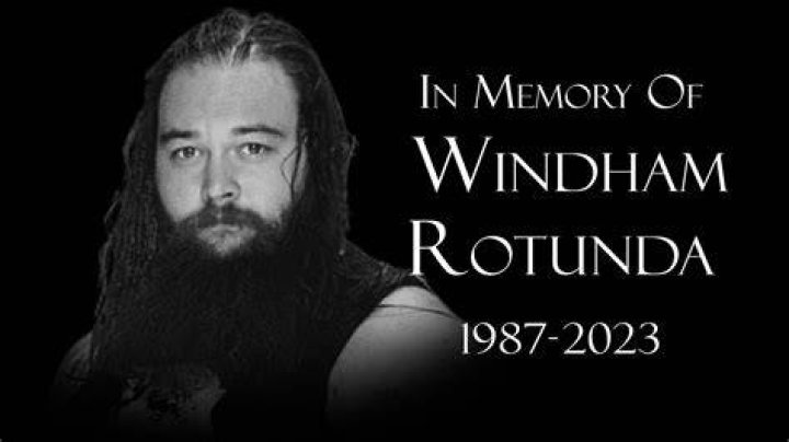 Windham Rotunda passed away at age 36 on August 24, 2023.